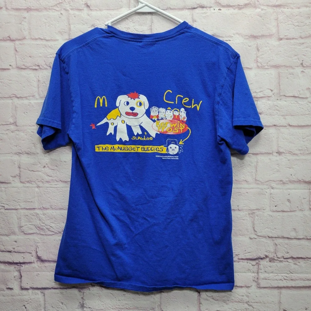 McDonalds Kerwin Frost McNugget Buddies Shirt Youth‎ M Graphic Retro Streetwear